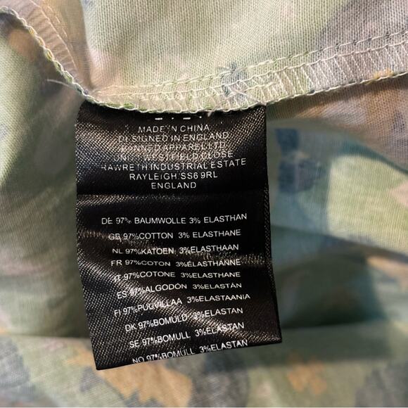 Banned Apparel Dancing Days Green 20s Flapper Ladies Full Retro Skirt 2XL - Picture 9 of 10